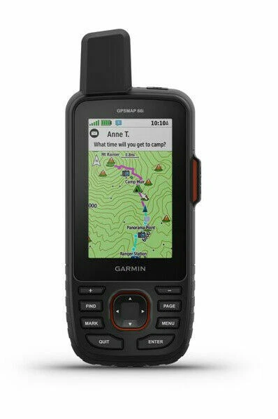 Garmin GPSMAP 66i Handheld GPS and Satellite Communicator - 3" - Image 1 of 1