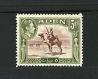M1015 Aden 1939 Sg26 - 5R Red Brown & Olive Green