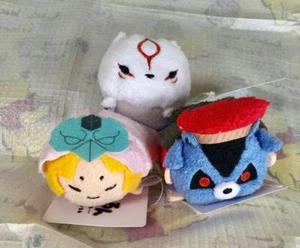CAPCOROM Mascot Okami Amaterasu Okikurumi Oki Waka Ushiwaka Stuffed Doll Plush - Picture 1 of 1