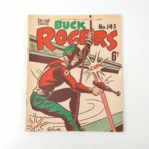 Buck Rogers #143 RARE Great Golden Age Sci-Fi Cover FN+ (1950 Tip Top/Southdown) - Picture 1 of 7