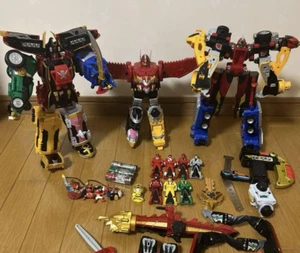 Power Rangers Gokaiger Go-Busters Goseiger DX Robot Toy Lot Set Japan - Picture 1 of 7