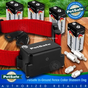 PetSafe Stubborn Dog Collar PRF-275-19 Receiver Fence + 4 Batteries Included - Picture 1 of 12