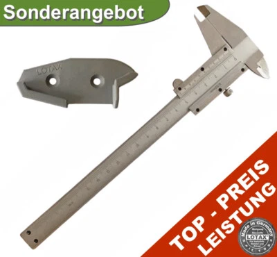 Schieblehre mit Wandhalter - Edelstahl sehr Genau 0,02mm Messschieber TOP - Bild 1 von 4