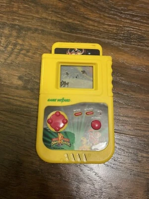 Vintage 1994 Mighty Morphin Power Rangers Game Wizard portátil com 1 cartucho - Imagem 1 de 4