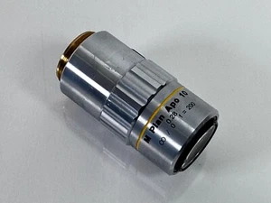 MITUTOYO M Plan Apo 10 x /0.28 ∞ / 0 f=200 Microscope Objective Lens - Picture 1 of 10