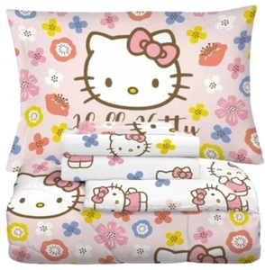Hello Kitty "Pretty Bloom" Kids Bed Set-W84039180455, W83776599515, W83758725665 - Picture 1 of 9