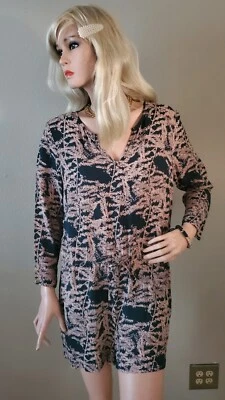 Pantalones Cortos LUCKY BRAND🍀Romper Talla M Mangas Largas Hojas y Bolsillos Rama Foto 1 de 4