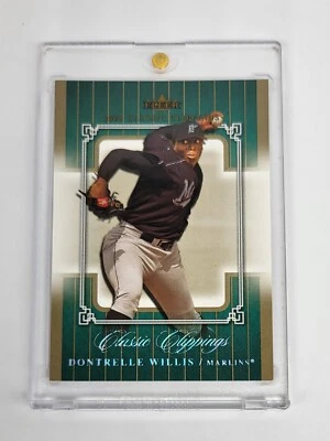 1/1 最终版 PLATINUM HOLO 2005 Fleer 经典剪报 DONTRELLE WILLIS  — 第 1/2 张图片