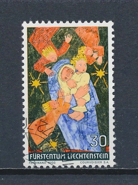 Liechtenstein   512 used, Christmas, 1972 - Image 1 of 1