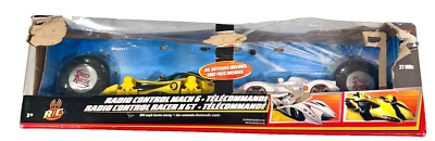 Hot Wheels Radio Control R/C 27 MHz Speed Racer Mach 6 & Racer X 2008 Sealed Box - Image 1 of 4