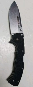 Cold Steel 62RQ 4-Max Scout Folding Knife 4" AUS-10A SW Blade, Black Griv-Ex - Picture 1 of 17