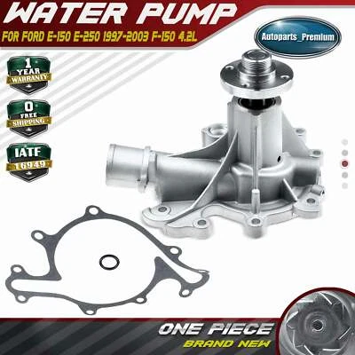 New Engine Water Pump for Ford E-150 E-250 1997-2003 F-150 V6 4.2L 3L3Z8501DB - Image 1 of 4