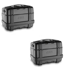 GIVI VALIGIE LATERALI MONOKEY SECURITY LOCK ALLUMINIO SIDE CASES BLACK SUZUKI - Foto 1 di 1