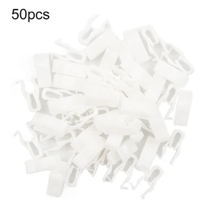 50*White Plastic Car Instrument Panel Dashboard Rivet Retainer Clip 6mm-Hole - Picture 1 of 12