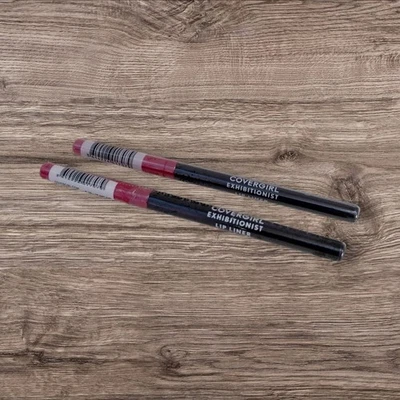 2 Covergirl EXIBITIONIST LIP LINER Self Sharpening Pencil #215 ROSEWOOD Sealed - Image 1 of 4