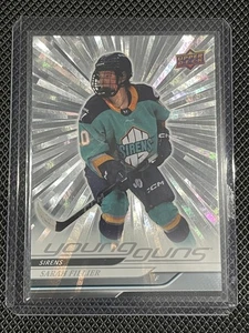 Sarah Fillier - 2024-25 Upper Deck PWHL Young Guns Silver Outburst RC #51 - Imagen 1 de 2