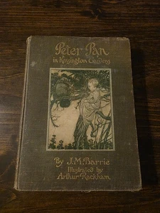 PETER PAN in Kensington Gardens J.M. Barrie Arthur Rackham Illus 1910 Scribners - Bild 1 von 20