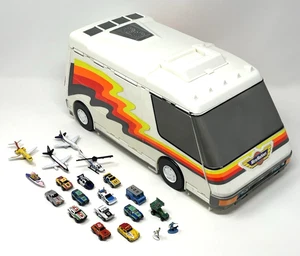 Micro Machines Van Carrying Case Transforming Playset with Cars, Planes & More - Picture 1 of 17