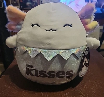 Squishmallows 2022 Hershey Squad Nattie the Hershey's Kisses 8" Plush NEW W/TAG  - Image 1 of 4