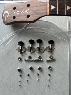 Hardware For Ukulele Luna And 4 Strings. Instrument not included - Image 1 of 4