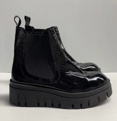 Botas Chelsea L’intervalle charol negro mujer talla US 7.5/EU 38 ¡EN MUY BUEN ESTADO! Foto 1 de 4