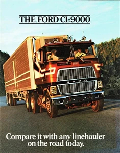 1978 Ford CL-9000 LKW Händler Verkaufsprospekt - Bild 1 von 1