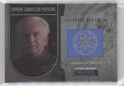 2016 Star Wars Evolution Commemorative Flag /170 Emperor Palpatine Patch 2o7 - Image 1 of 3