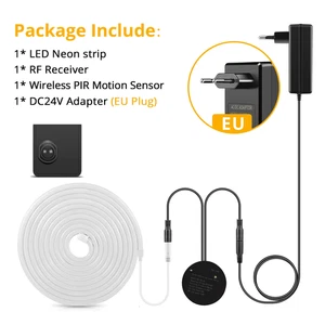 24V Led-Neonstreifenlicht Mit Praktischen Beweglichen Ein-/Doppel - Bild 1 von 13