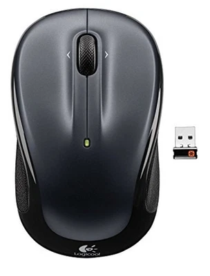 LOGICOOL wireless mouse Dark Silver M325tDS Free Ship w/Tracking# New from Japan - Image 1 of 4