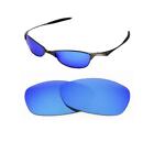 NEW POLARIZED REPLACEMENT ICE BLUE LENS FOR OAKLEY VINTAGE WIRETAP SUNGLASSES