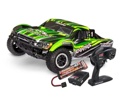 Traxxas Slash HD RTR grün Clipless mit Akku und USB-C Ladegerät TRX58234-8-GRN  - Bild 1 von 4