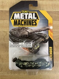 NUEVO "MÁQUINAS DE METAL ZURU" 1:64 DIECAST DEFENDER TANQUE CAMUFLAJE... - Imagen 1 de 5