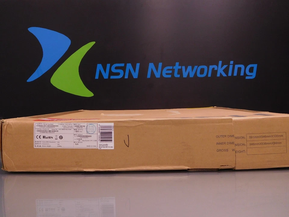NEW H3C S5600-50C-PWR LS-S5600-50C-OVS 48-Port PoE Gigabit Switch  - Image 1 of 3