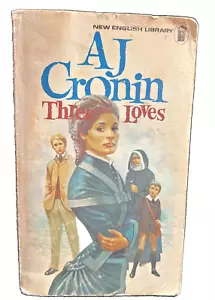 Three Loves AJ Cronin Book Vintage 1975 First Paperback Edition Rare - Bild 1 von 15