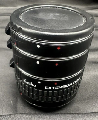 Juego de tubos de extensión Kenko DG (12 mm, 20 mm, 36 mm) para Nikon #001 Foto 1 de 4