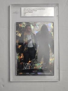 2024 Leaf Metal Legends Wrestling Mystical Pre Production Proof Crystal Bigfoot - Picture 1 of 3