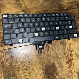 Dell Latitude 7420/7430/7520/7530 UK ENGLISH Backlit Keyboard Key Replacement - Picture 1 of 2