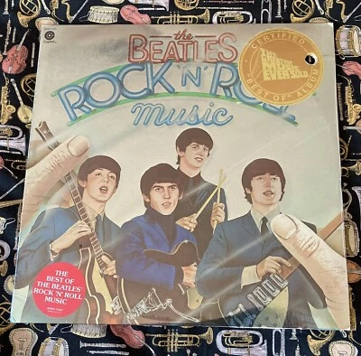 THE BEATLES - ROCK ‘N’ ROLL MUSIC LP SEALED! 2LP - 1976  CAPITOL RECORDS - F/S - Image 1 of 4