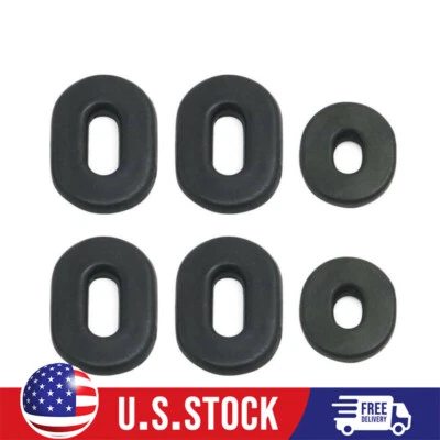 Комплект резиновых люверсов боковых крышек 6 шт для Honda CB/CL/SL/XL100 CB550F CB750 CB500K - Изображение 1 из 4