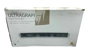 Behringer Ultragraph Pro 15 Band Stereo Graphic EQ FBQ Feedback Detection Black - Picture 1 of 6