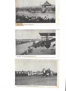 Lot 13 Vintage 1939 Postcards New York State Fair Syracuse Horses Cattle People - Picture 1 of 4