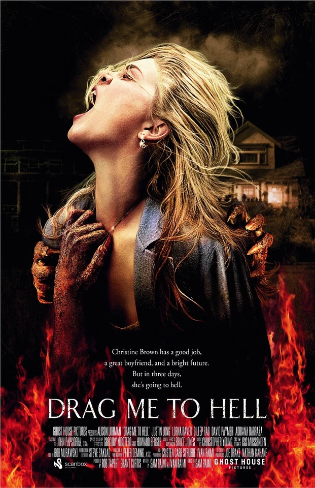 Drag Me To Hell movie poster print : 11 x 17 inches - Alison Lohman, Sam Raimi