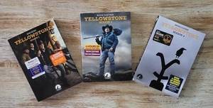 YELLOWSTONE Series Kevin Costner Rip- Seasons 2-EUC, 3-EUC, & 4(Sealed)-Tested - Picture 1 of 13