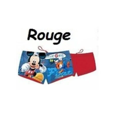 Maillot de bain Mickey Disney, forme Boxer NEUF - 6 ans - Photo 1/2