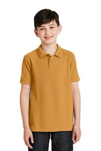 Y500 Port Authority Youth Silk Touch Polo - Picture 1 of 15
