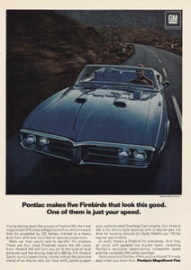 1967 Pontiac Firebird: Five Firebirds That Look This Good Vintage Print Ad - Picture 1 of 1