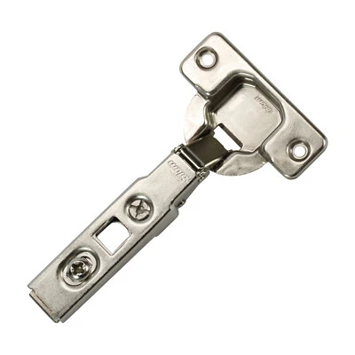 Blum 100 Degree Straight Arm Clip  Overlay Screw-On Self Close Cabinet Hinge - Image 1 of 4