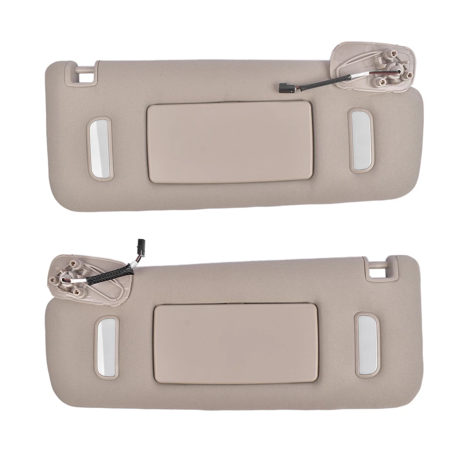 2Pcs Sun Visors Right Left for 07-14 Cadillac Escalade ESV EXT 22850310 22850306 - Image 1 of 4
