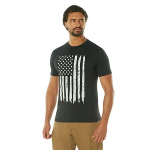 Rothco Distressed US Flag T-Shirt - Athletic Fit Military Patriotic Graphic Tee - Bild 1 von 12