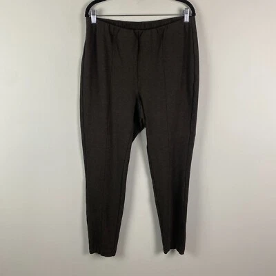 J Jill Ponte Leggings Pull On Stretch Womens XL Gray - Image 1 of 4